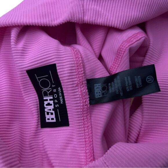 FREE PEOPLE BEACH RIOT Women medium Pastel Colorblock Samantha Short Athletic - Picture 6 of 6